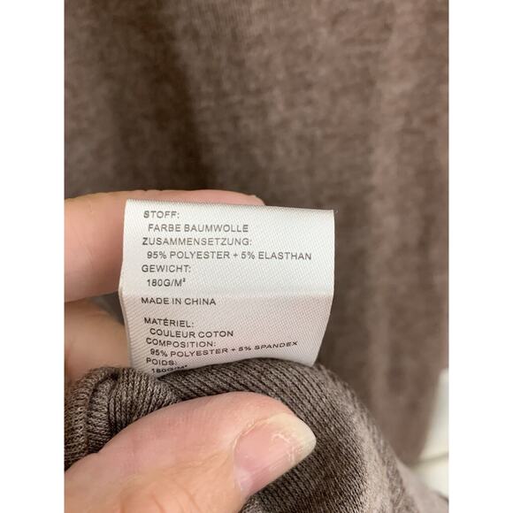 Brown High Low Tunic Dress Womens S Igenjun NWT - Picture 10 of 10